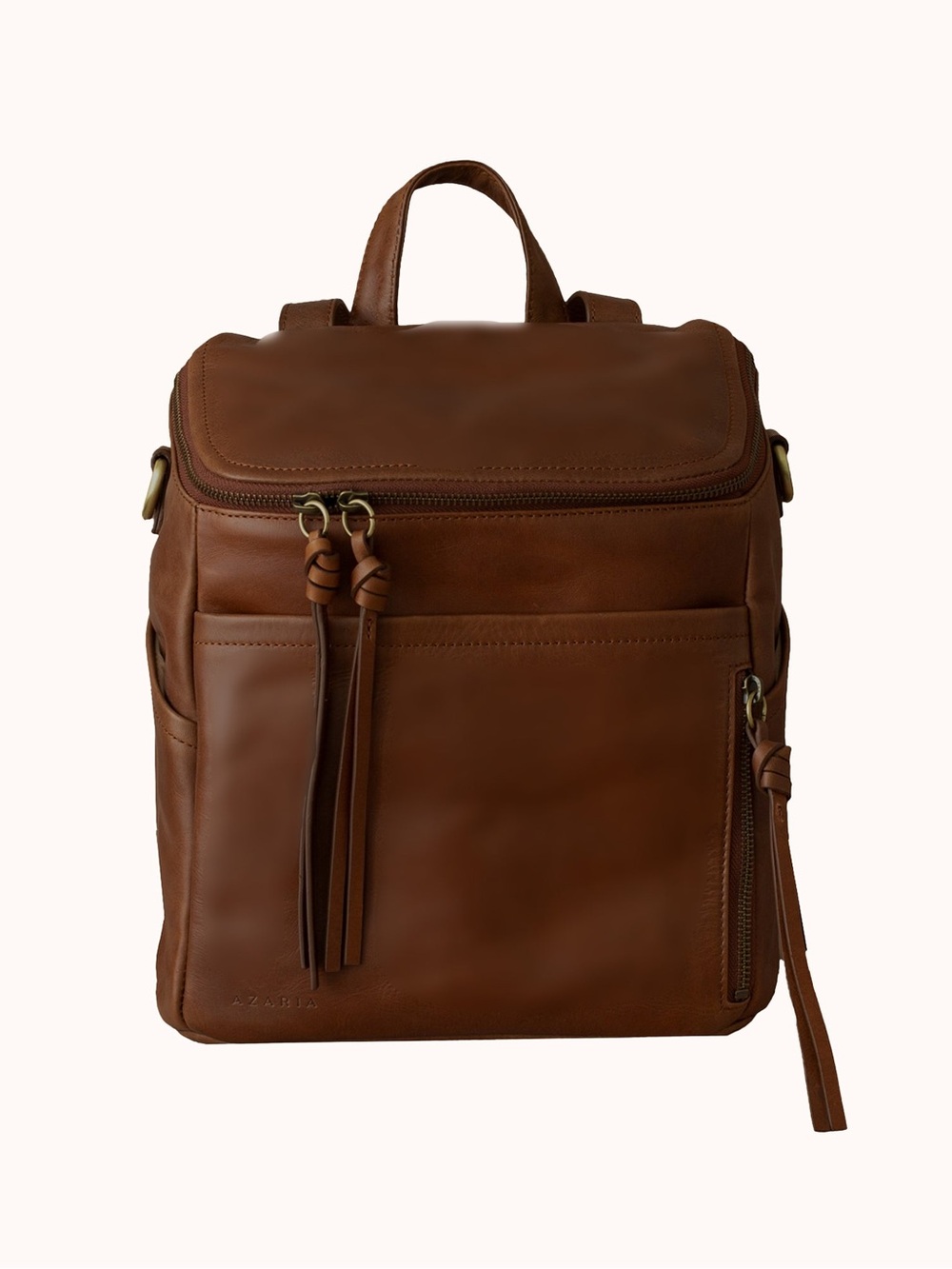 Azaria Diaper Bag La Mère Luxe Leather Backpack Original